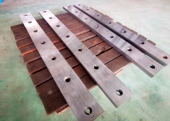 Faca de aço inoxidável da guilhotina das lâminas da tesoura da chapa metálica para a máquina de corte transversal