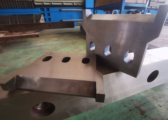 Material quente da lâmina da tesoura do voo da colheita para cortar a alta temperatura dos Rebars do ferro