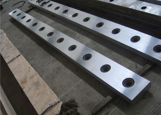 61 lâminas de aço da tesoura 64HRC colhem a lâmina de placa de corte grossa para o moinho de laminagem a quente
