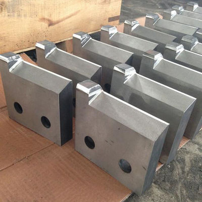 Dureza de voo industrial 54 Rod Cutter Blade de aço da lâmina da tesoura 256x100x28mm