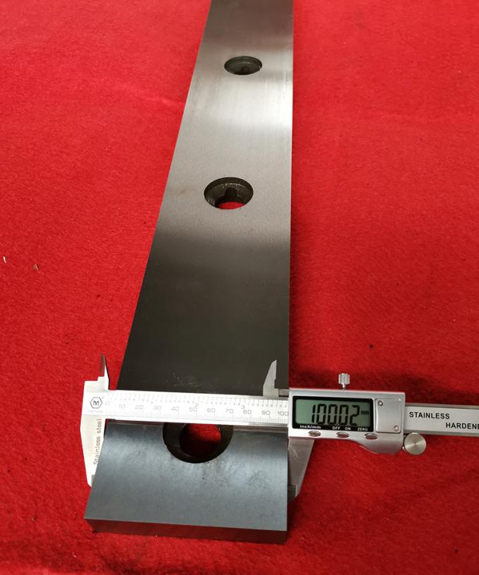 Máquina de corte hidráulica personalizada lâminas de corte de aço inoxidável lâminas de corte faca máquina de corte de metal lâmina 4