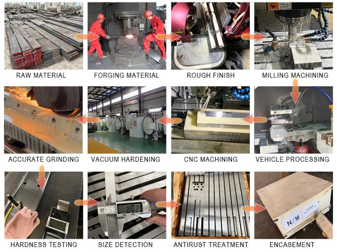 Máquina de corte hidráulica personalizada lâminas de corte de aço inoxidável lâminas de corte faca máquina de corte de metal lâmina 12