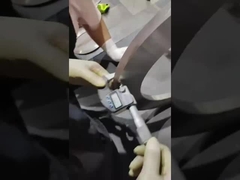 ensaio de espessura dentro das tolerâncias